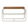 Nod bänk/skohylla 80x36x42 cm Beige