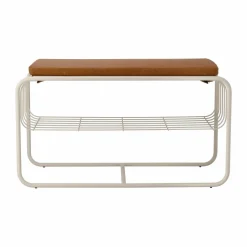 Nod bänk/skohylla 80x36x42 cm Beige