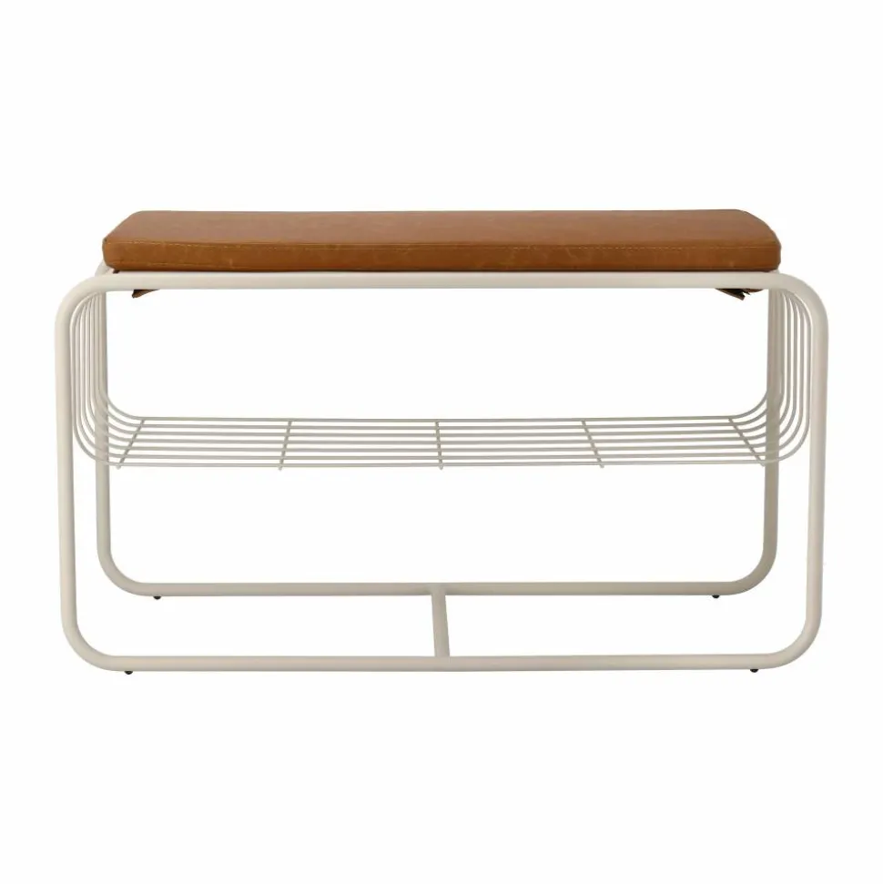 Nod bänk/skohylla 80x36x42 cm Beige