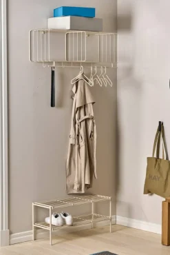 Nod skohylla 80x30x37 cm Beige