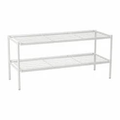Nod skohylla 80x30x37 cm White