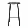 Norrabo barpall 65 cm Svartlackad ek