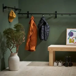 Nostalgi kroklist Koppar-vitt stativ
