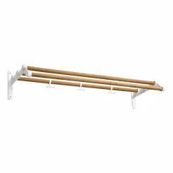 Nostalgi 291 hatthylla 100 cm Bambu-vit