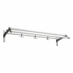Nostalgi 291 hatthylla 100 cm Vit-aluminium