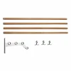 Nostalgi 291 påbyggnad hatthylla 100 cm Bambu-aluminium
