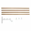 Nostalgi 291 påbyggnad hatthylla 100 cm Bambu-vit