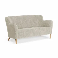 Nova 2-sits soffa fårskinn Moonlight-oljad ek