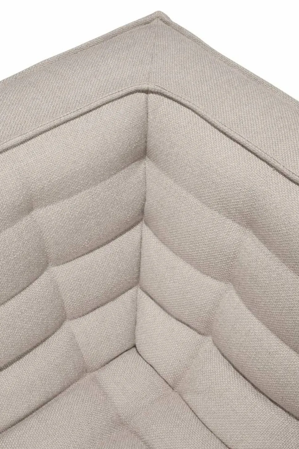 N701 soffa 3-sits Beige med armstöd