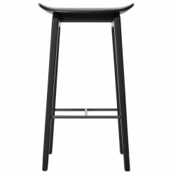 NY11 barstol 65 cm Svartbetsad ek