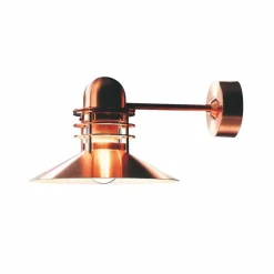 Nyhavn vägglampa Brushed copper
