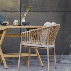 Ocean karmstol aluminium Natural