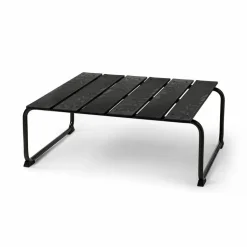 Ocean lounge table soffbord 70x70x30 cm Black