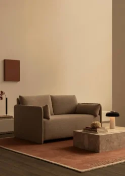Offset bäddsoffa 2-sits Audo Bouclé 02