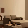 Offset bäddsoffa 2-sits Baru 0200 White