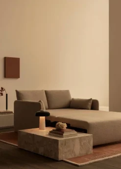 Offset bäddsoffa 2-sits Baru 0200 White