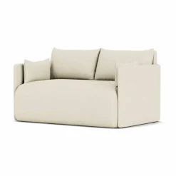 Offset bäddsoffa 2-sits Baru 0200 White