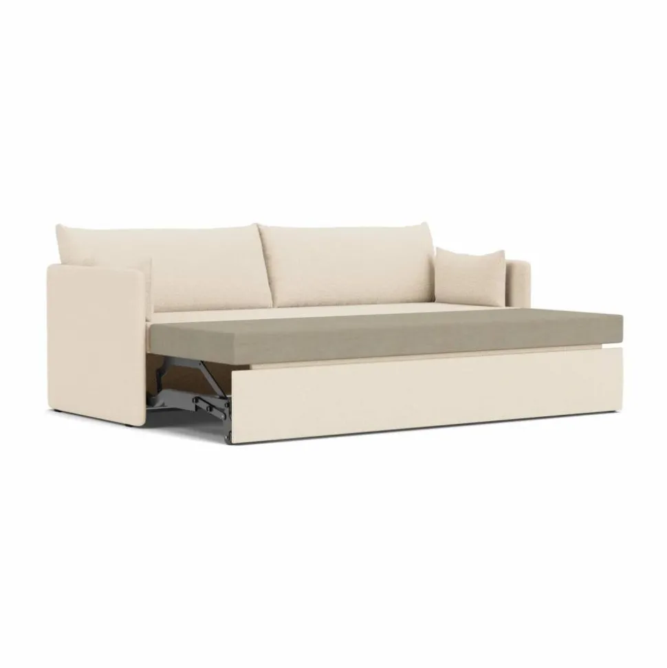 Offset bäddsoffa 3-sits Logan Jasmine