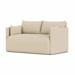 Offset bäddsoffa 2-sits Logan Sand