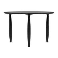 Oku matbord Black oak Ø120 cm