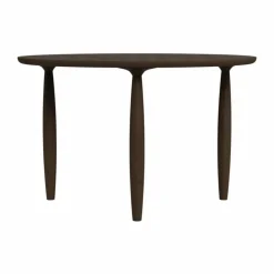 Oku matbord Dark smoked oak Ø120 cm