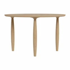 Oku matbord Natural oak Ø120 cm
