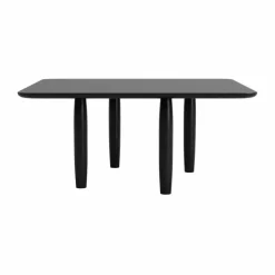 Oku soffbord Black oak 80x80 cm