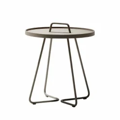 On the move bord Ø52 cm Taupe