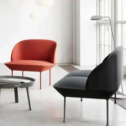Oslo soffa 2-sits Steelcut 180-Dark grey