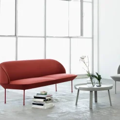 Oslo soffa 2-sits Steelcut 180-Dark grey