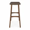 Osso Counter hög pall 67 cm Lackad teak brown