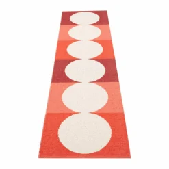 Otto gångmatta Berry-vanilla 70x280 cm