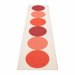 Otto gångmatta Berry-vanilla 70x280 cm
