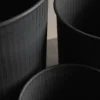 Out stripe kruka 3 delar Black