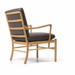 OW149 Colonial chair fåtölj Terra 20367-oljad ek