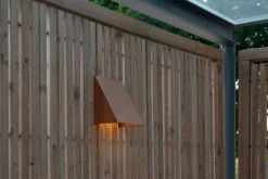 Oxid utomhuslampa vägg Koppar