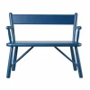 P11 barnbänk Beech blue painted