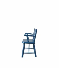 P11 barnbänk Beech blue painted