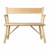 P11 barnbänk Beech nature lacquered