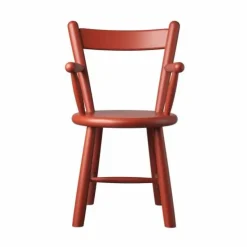 P9 barnstol Beech red painted