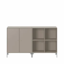 Pair sideboard truffle 141 kromben