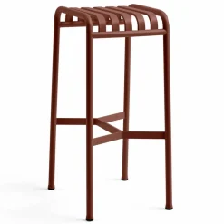 Palissade barpall Iron red
