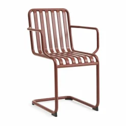 Palissade Cantilever karmstol Iron red
