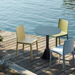 Palissade Cone runt cafébord Anthracite ø70