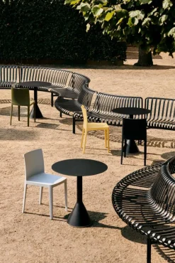 Palissade Cone runt cafébord Anthracite ø70