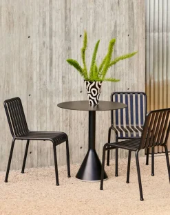 Palissade Cone runt cafébord Anthracite ø70