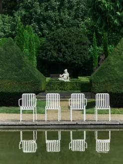 Palissade karmstol Cream white