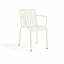 Palissade karmstol Cream white