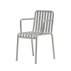 Palissade karmstol Sky grey