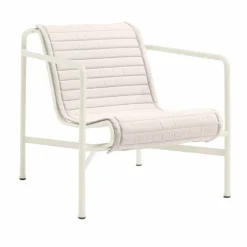 Palissade Quilted dyna Sky grey till loungefåtölj low